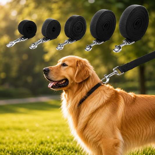 Long Nylon Dog Leash 10m–20m – Robust Training Leash for Small & Large Dogs