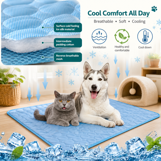 Cooling Mat for Dogs & Cats – Perfect Refreshment in Summer