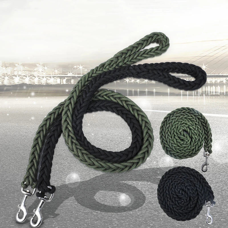 Robust Dog Leash for Training & Walks – Braided and Extra Strong for Large Dogs